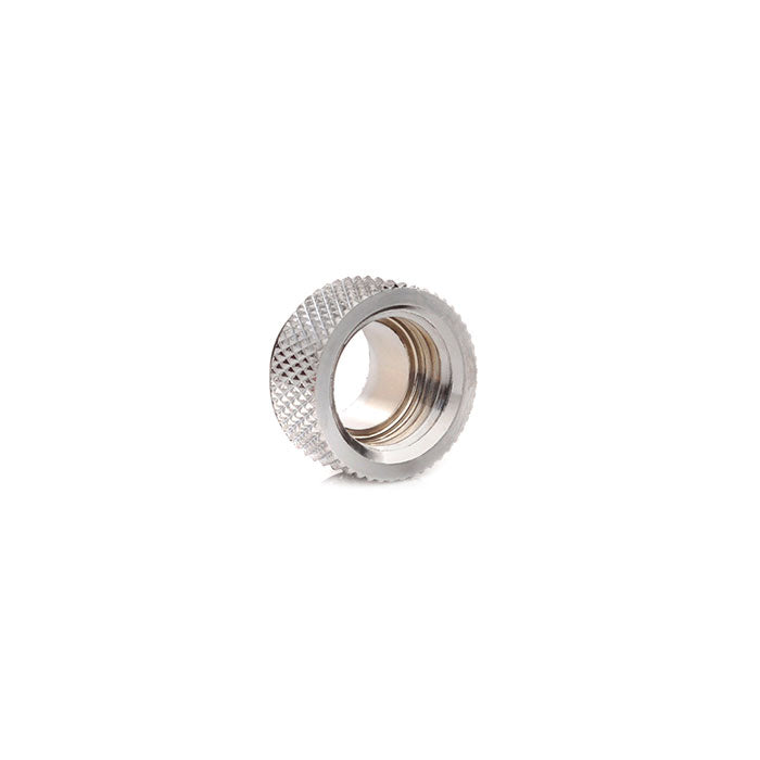 Bitspower 8mm Extender Fitting - Silver Shining Finish for Custom PC Water Cooling Loops & Hardline Tubing Builds