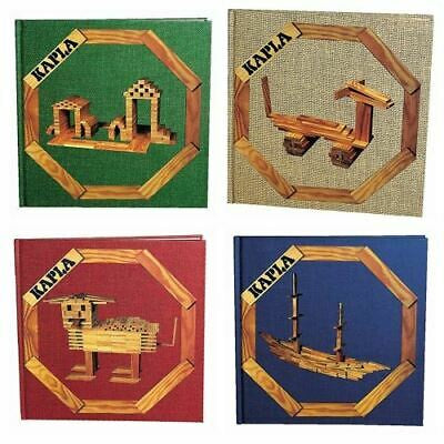 Kapla Building Blocks Set - Creative Wooden Construction Toy for Kids & Adults - Perfect for STEM Learning, Art Projects & Educational Play