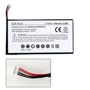 Original Huawei MediaPad 7 Lite Replacement Battery - 4100mAh High Capacity Li-ion Battery for Huawei MediaPad 7 Lite Tablet - Perfect for Work, Travel & Entertainment