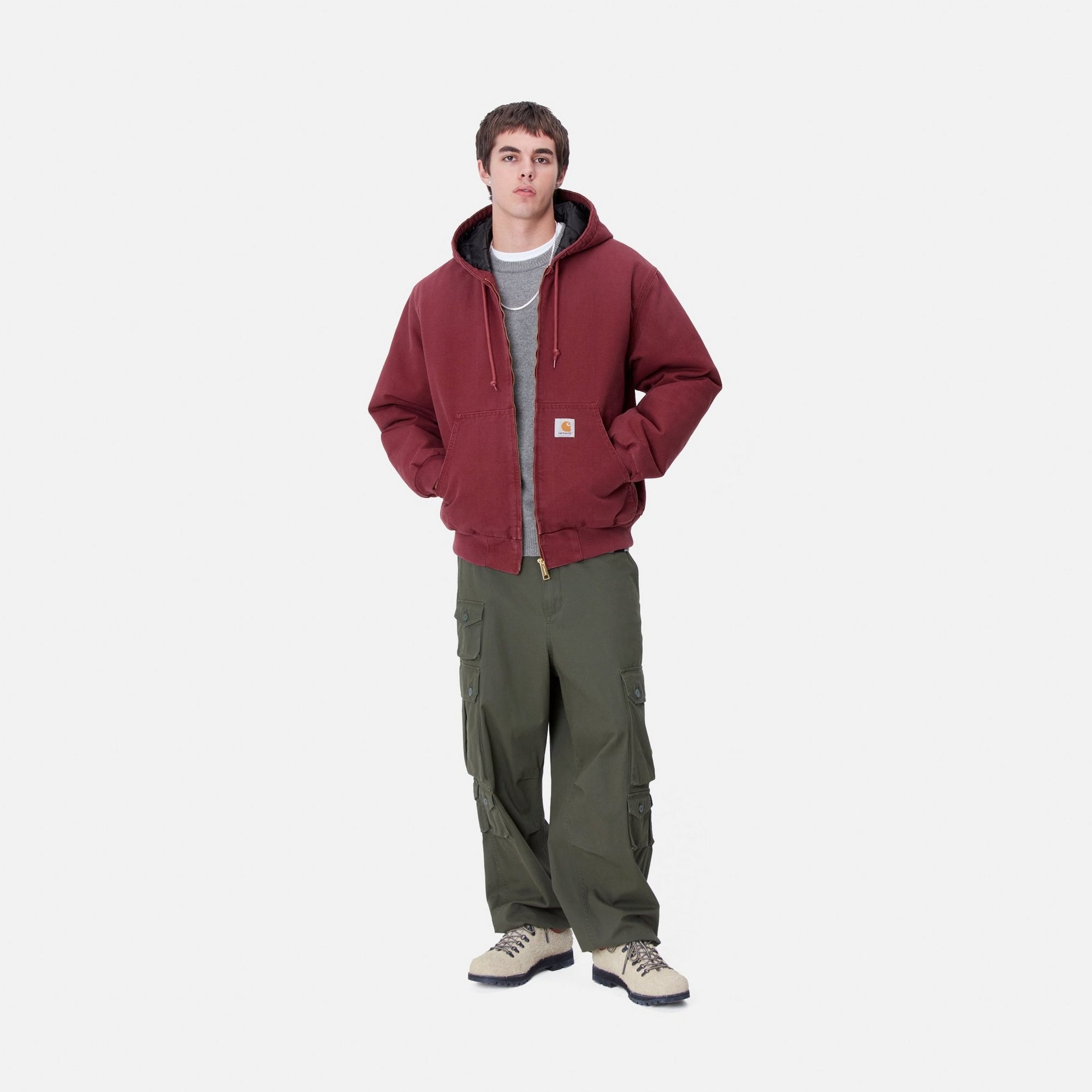 OG Active Winter Jacket - Malbec Aged Canvas | Waterproof & Windproof Outdoor Jacket for Hiking, Skiing & Cold Weather