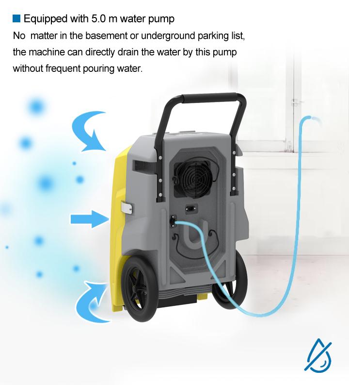 AlorAir Storm Pro 85 Pint Commercial WiFi Dehumidifier with Smart App Control - Ideal for Water Damage Restoration, Basements, and Large Spaces