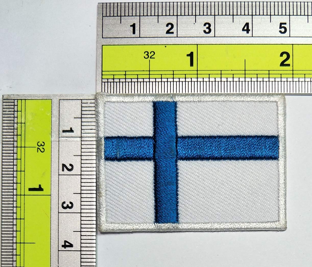 Finland Flag Embroidered Patch - Military Tactical Iron-On Badge for Backpacks, Hats, Jackets & DIY Crafts | National Country Emblem for Travel, Costumes & Sewing Projects (01)