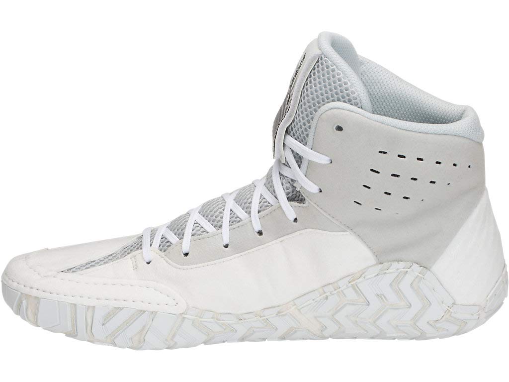 ASICS Men's Aggressor 4 Wrestling Shoes - Lightweight & High-Traction for Competition & Training - Perfect for Wrestling Matches, Practice, and Grappling Sports