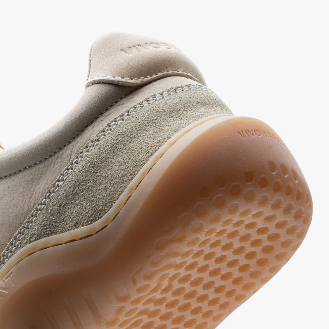 Vivobarefoot Women's Gobi Sneaker - Premium Leather Minimalist Shoes for Walking, Running & Travel | Barefoot Comfort & Style