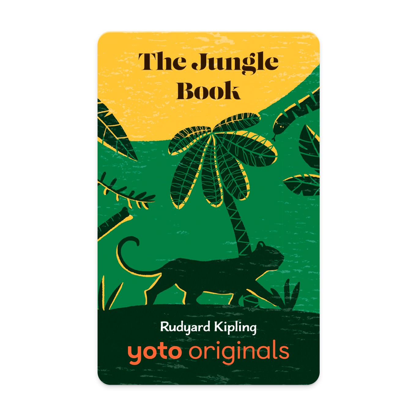 The Jungle Book Audio Card for Kids – Yoto Classics Screen-Free Storytelling for Playtime, Bedtime & Travel | Compatible with Yoto Player & Mini | Educational Listening Toy for Children Ages 8+ | Perfect for Road Trips, Quiet Time & Learning Fun