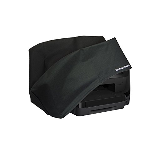 HP Officejet Pro 8710/8715/8718/8719 Printer Dust Cover - Anti-Static, Water Resistant, Heavy Duty Fabric Protector for Home & Office Use - Black by DigitalDeckCovers | Perfect for Dust Protection & Printer Maintenance