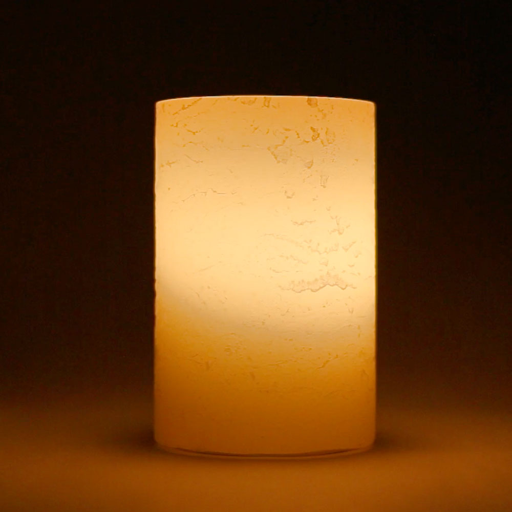 Handmade Ivory Wax Luminaries Candle Holders - Set of 6, Elegant Home Decor for Weddings, Parties & Romantic Ambiance