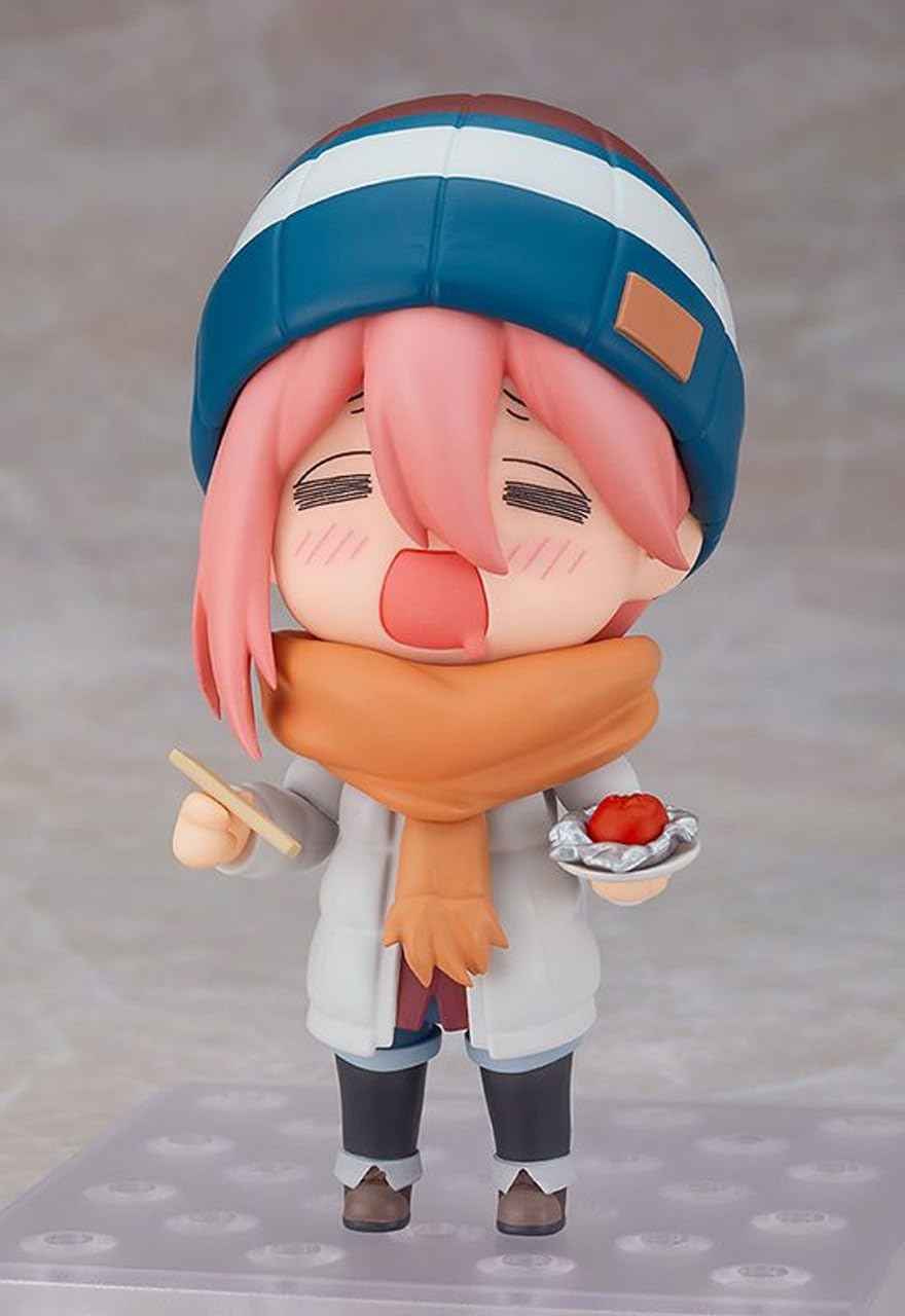 Max Factory Nendoroid Nadeshiko Kagamihara: Solo Camp Ver. DX Edition - Cute Anime Collectible Figure for Camping Enthusiasts - Perfect for Display, Gifts, and Anime Lovers