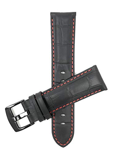 8 - Black and Red / Black Buckle