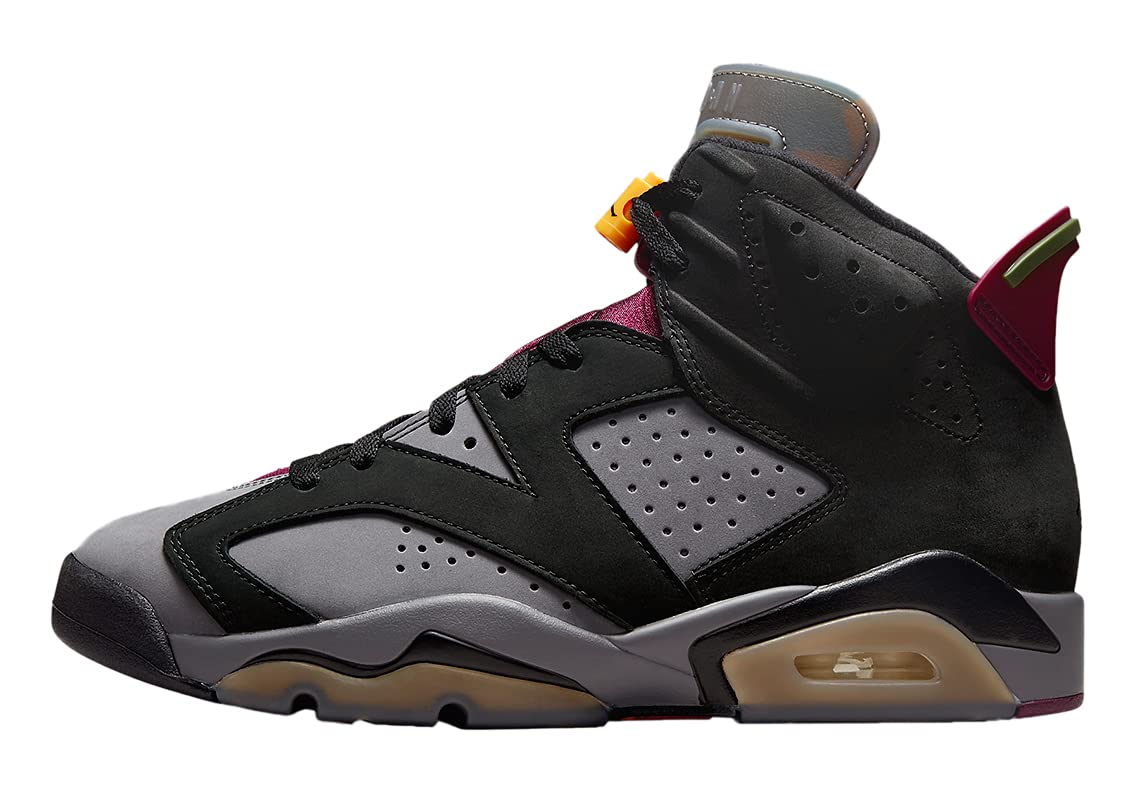 Jordan Men's Air Jordan 6 Retro Basketball Shoes CT8529-063 Bordeaux - Size 8 | Classic Sneakers for Streetwear, Basketball & Casual Outfits