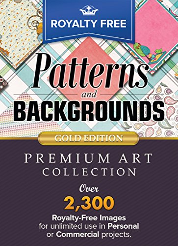 Royalty Free Premium Patterns & Backgrounds Gold Edition - Elevate Your Publishing Projects with Stunning Designs (Perfect for Graphic Design, Web Development & Print Media) [Windows Download]