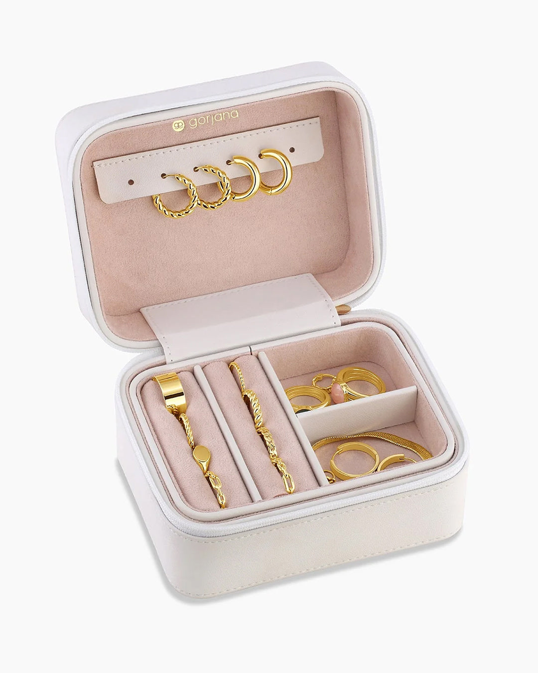 Stylish Jewelry Organizer Box - Perfect for Travel, Home & Gift Giving | Elegant Storage for Necklaces, Rings & Earrings