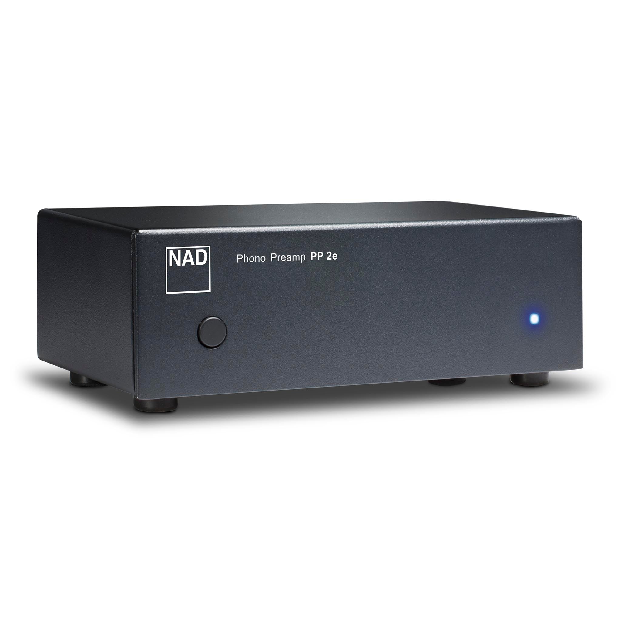 NAD PP2e Phono Preamplifier - High-Fidelity Vinyl Record Player Preamp for Turntables - Perfect for Home Audio & Hi-Fi Music Systems