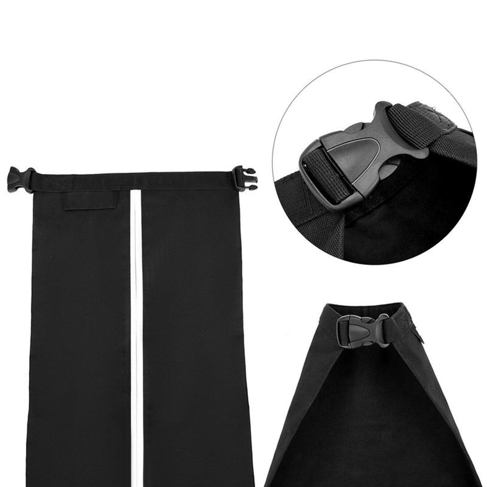 Padded Snowboard Bag with Wheels - Durable Oxford Cloth Ski Roller Bag for Air Travel, Large Capacity Double Roller Snowboard Travel Bag for Easy Carry & Storage | Perfect for Winter Sports, Ski Trips & Snowboard Vacations