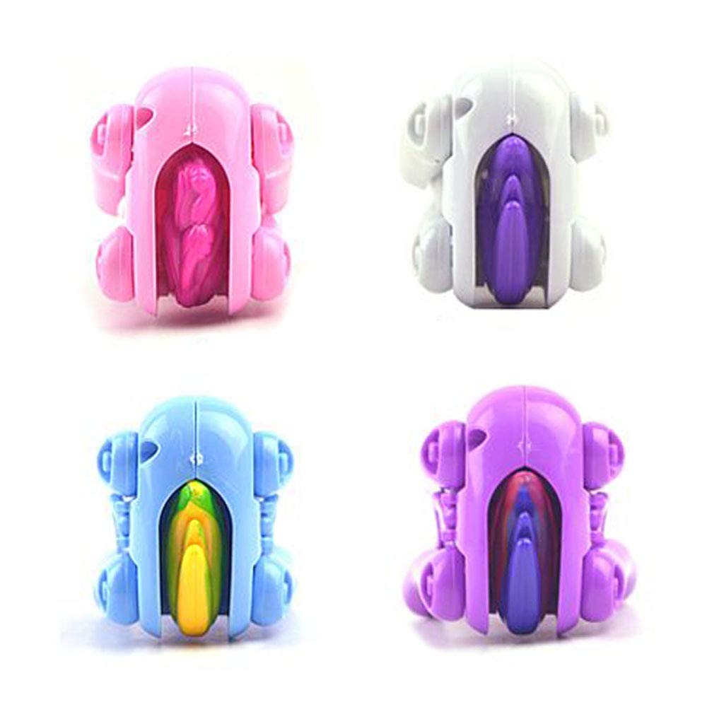4 Pack Jumbo Unicorn Surprise Easter Eggs with Toys Inside - Fun Easter Basket Stuffers for Kids, Boys & Girls - Perfect for Easter Gifts, Party Favors & Egg Hunts (Great for Birthday Parties & Classroom Rewards)