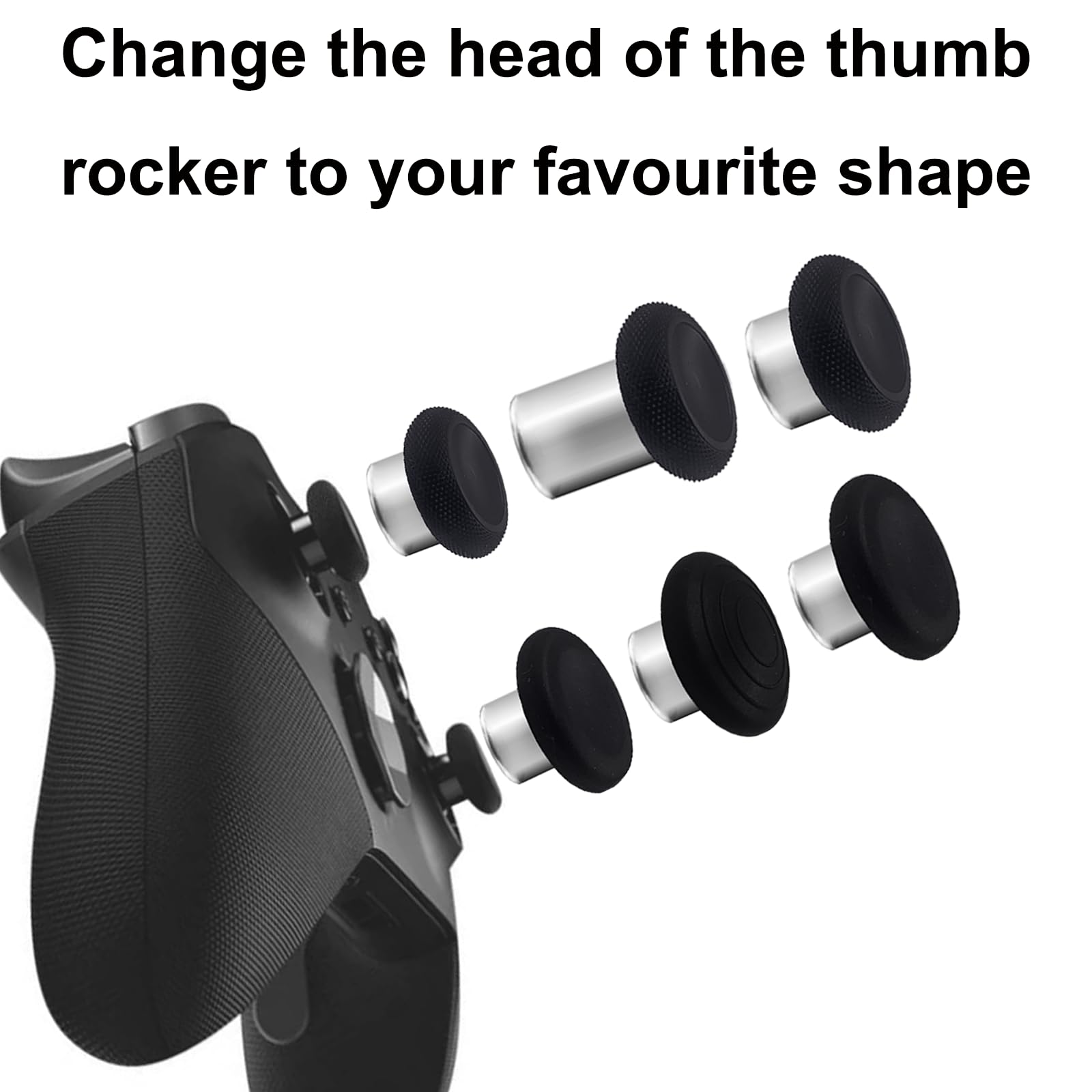 Xbox Elite 2 Core Controller Thumbsticks - 6-in-1 Magnetic Joysticks for Gaming Precision