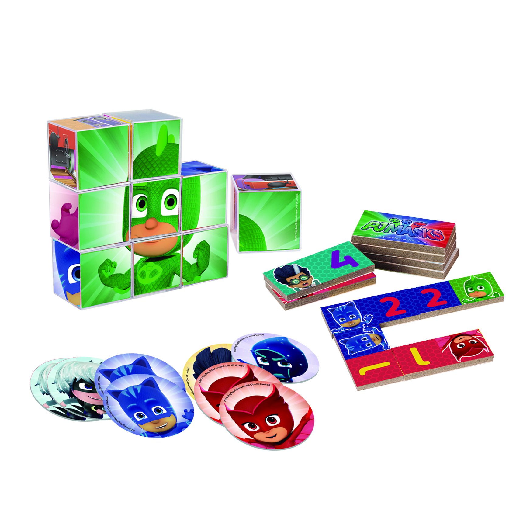 PJ Masks Educational Toy Kit - CEFA Toys 88248 | Superhero Learning Games for Kids | Perfect for Birthday Gifts & Pretend Play