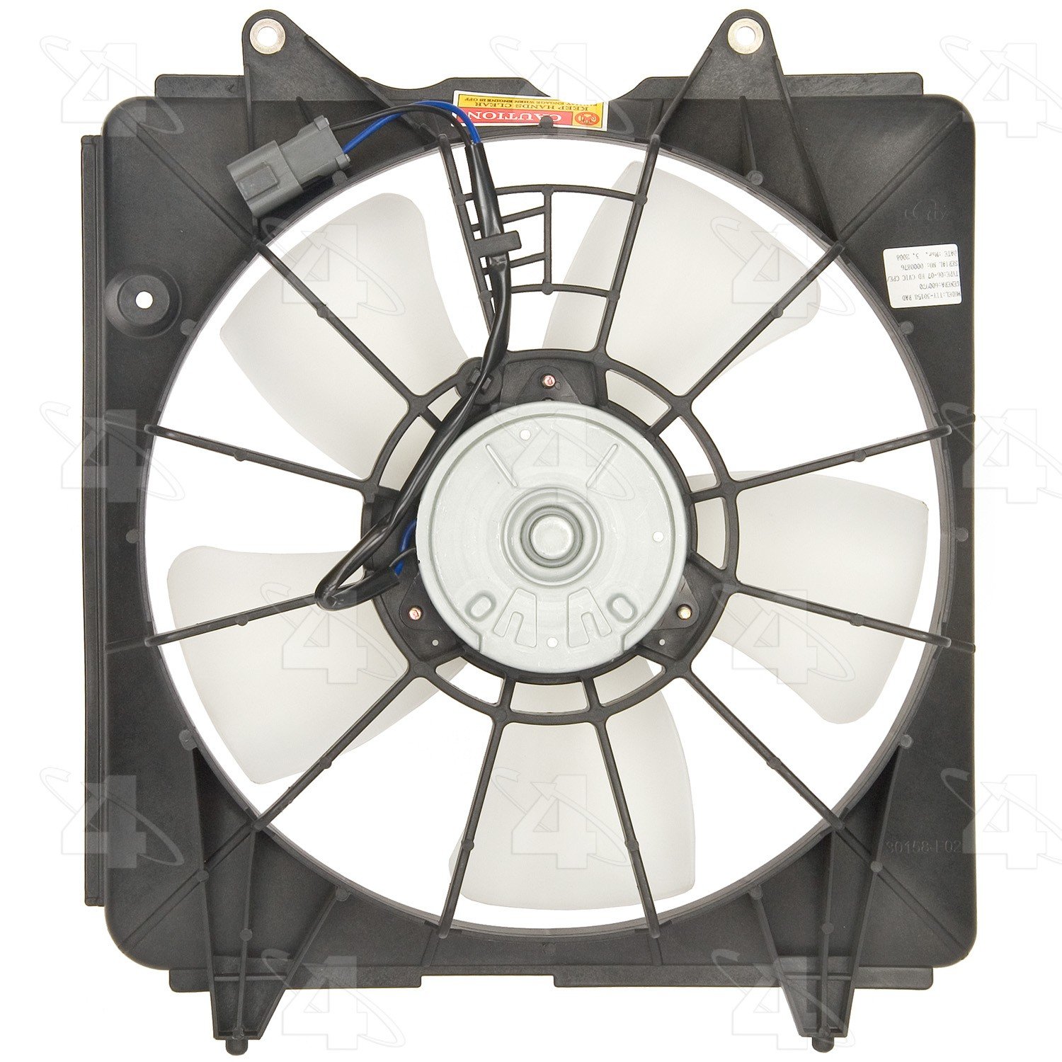 Four Seasons Radiator Fan Motor Assembly 75641 - High Performance Cooling Fan Replacement for Cars, Trucks & SUVs - Perfect for Summer Driving & Overheating Prevention