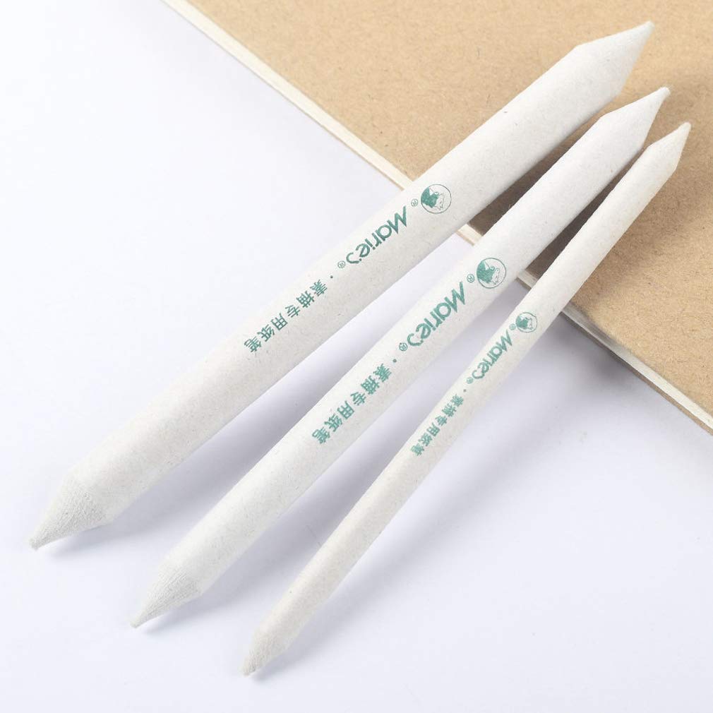 YYMIYU 3-Piece Sketch Pastel Pen Set (Large, Medium, Small) with Special Drawing Paper - Soft Colored Pencils for Artists, Students & Adult Coloring Books | Perfect for Sketching, Shading & Blending Techniques