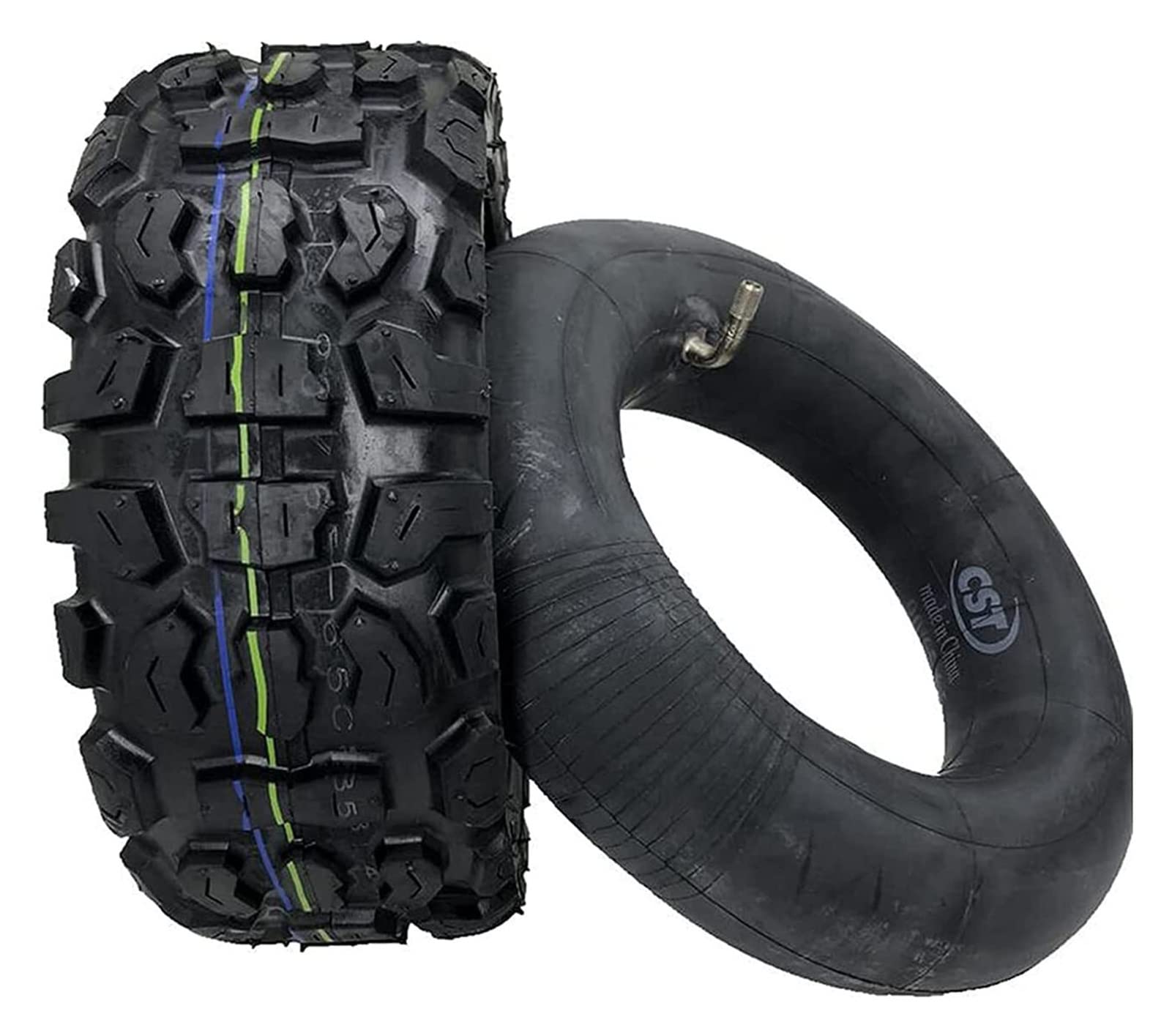 Premium 90/65-6.5 Electric Scooter Tires - Anti-Slip Rubber Tires with Inflatable Inner Tube - Durable & Wear-Resistant Replacement Tires for Electric Scooters & E-Bikes - Perfect for Commuting, Urban Travel & Outdoor Adventures