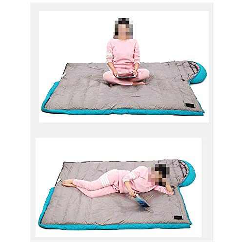 4 Season Ultralight Down Sleeping Bag - Waterproof & Compact for Backpacking, Camping, Hiking - Includes Compression Sack for Easy Storage