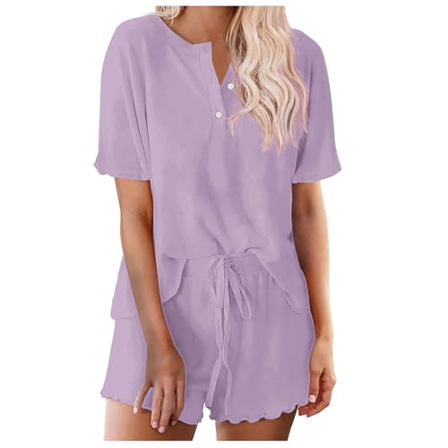 Pajama Sets#01-purple