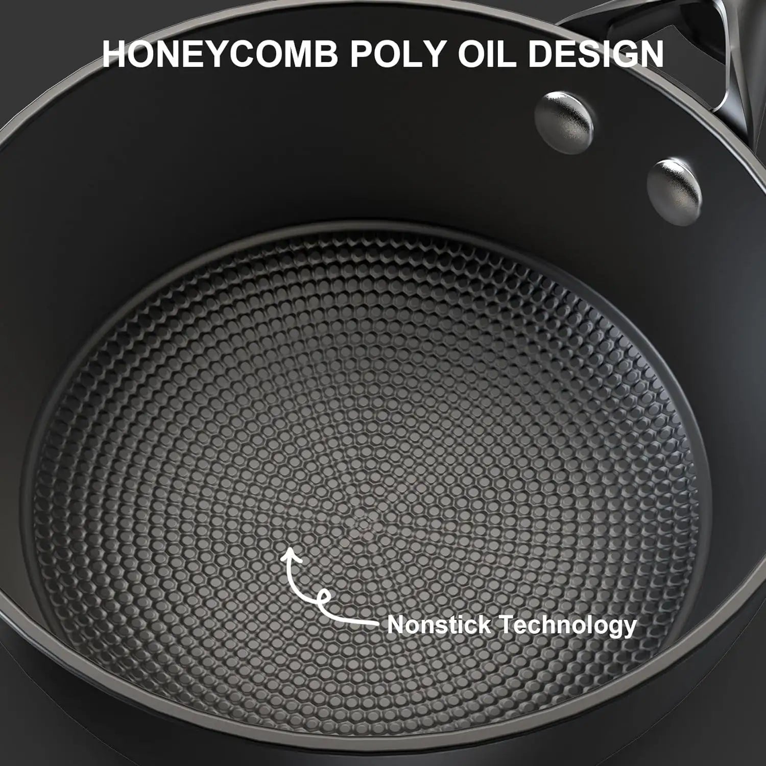 Non-Stick Frying Pan with Lock Oil Technology - 6 Inch Skillet for Healthy Cooking | Perfect for Eggs, Pancakes & Stir Fry