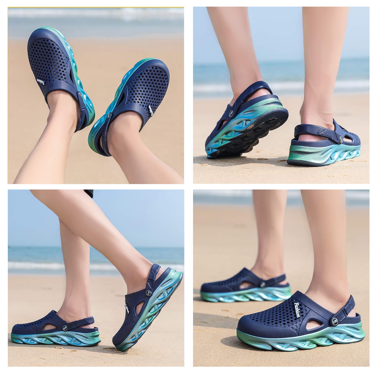 CYian Women's & Men's Anti-Slip Water Sandals - Summer Beach Garden Shoes with Arch Support | Perfect for Pool, Beach, and Outdoor Activities