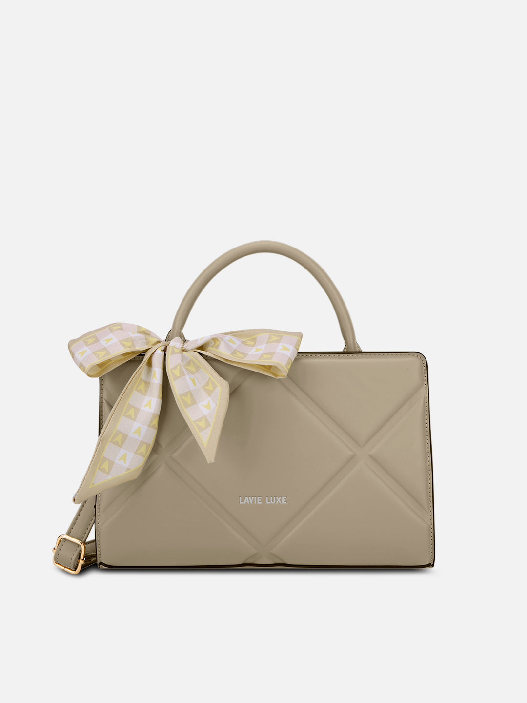 Quaro Horizontal Small Satchel Bag for Women - Stylish Crossbody Purse with Adjustable Strap, Perfect for Travel, Work & Everyday Use