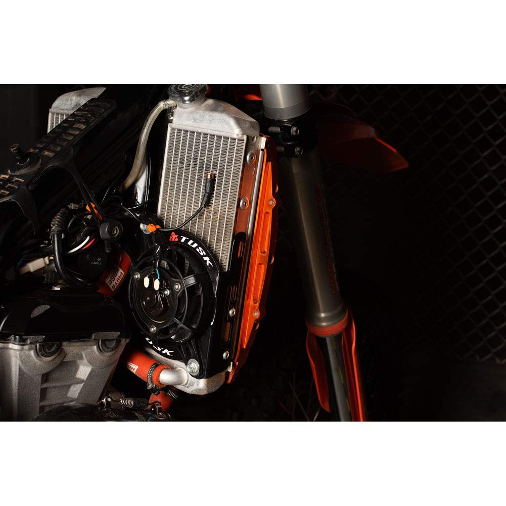 Tusk Digital Radiator Fan Kit for Husqvarna TE 150 2017-2019 | High-Performance Cooling System | Perfect for Off-Road, Trail Riding & Motocross Racing