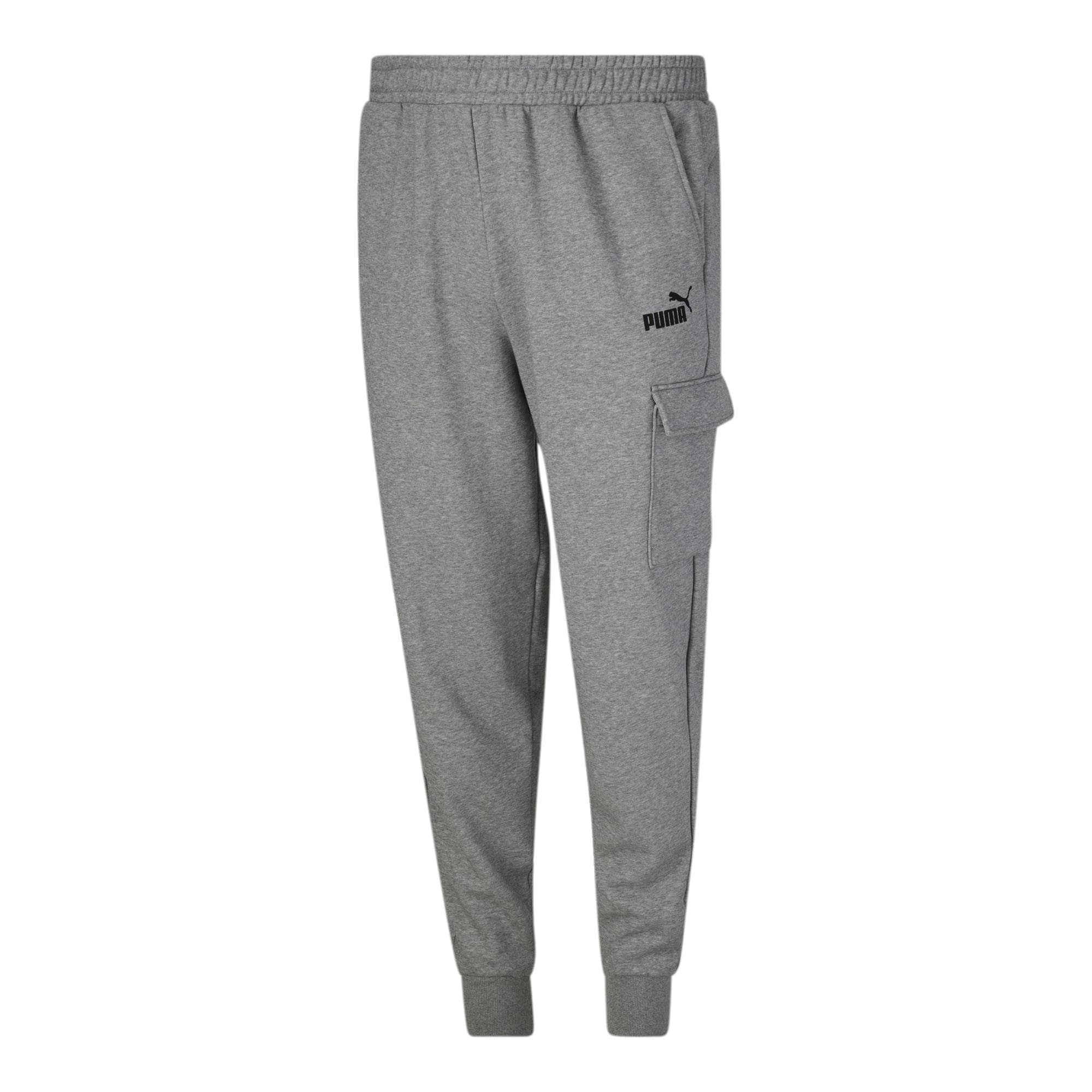 PUMA Men's Essentials Cargo Pants - Comfortable & Durable Workout & Casual Pants with Multiple Pockets (Big & Tall Sizes Available) - Perfect for Gym, Hiking, Travel & Everyday Wear