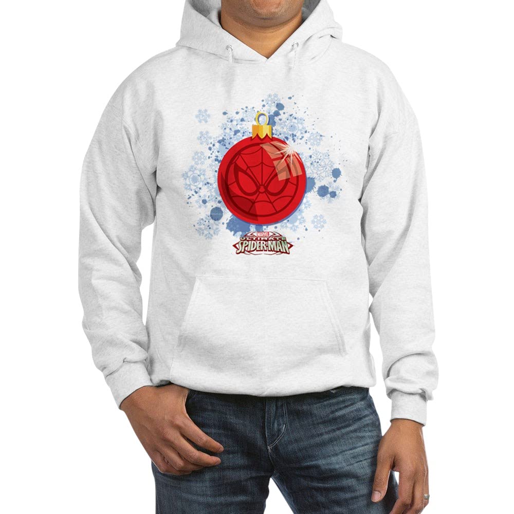 Spider-Man Christmas Hooded Sweatshirt - Marvel Superhero Holiday Sweatshirt for Men & Women | Perfect for Xmas Parties, Gift Exchange & Winter Outfits