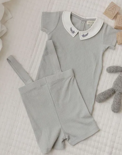 ELY & CO Embroidered Collar Set for Babies & Toddlers (6M-3T) - Perfect for Special Occasions & Photo Shoots