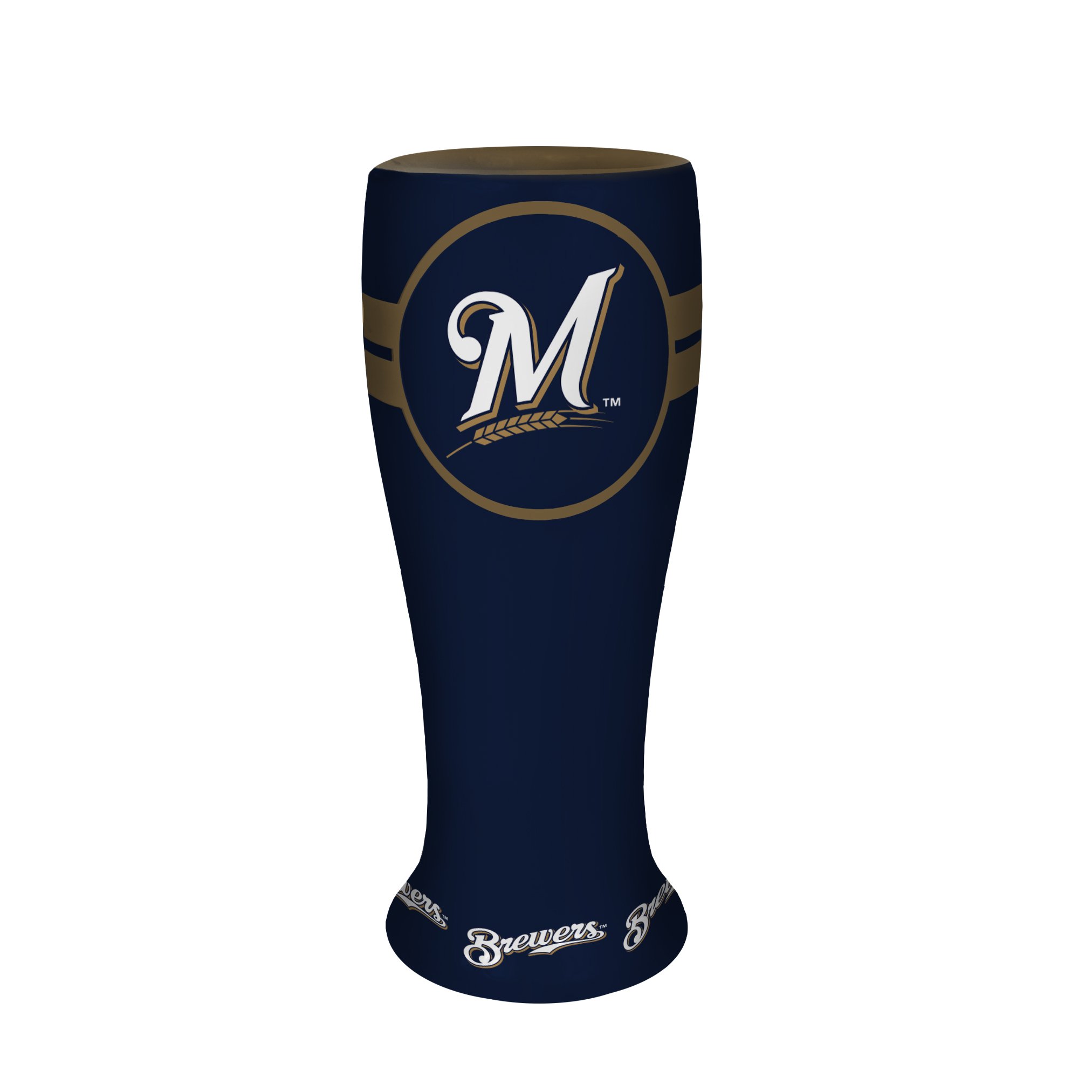 Boelter Brands MLB Unisex Collectible Ceramic Pilsner Beer Glass - Perfect for Baseball Fans, Game Day Parties & Sports Memorabilia Collectors