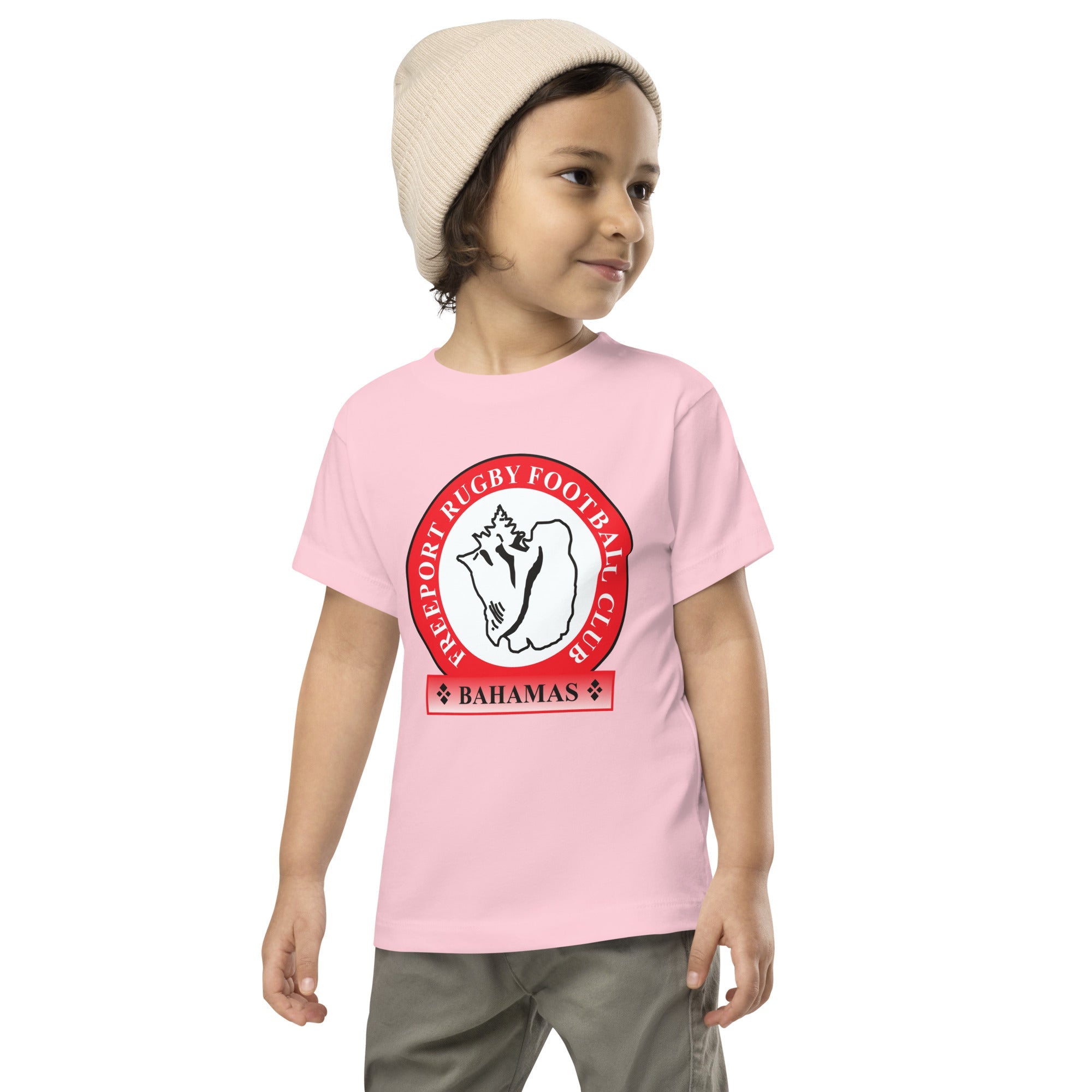 Freeport RFC Toddler T-Shirt - Soft Cotton Short Sleeve Tee for Boys & Girls - Perfect for Playdates, Daycare & Family Outings