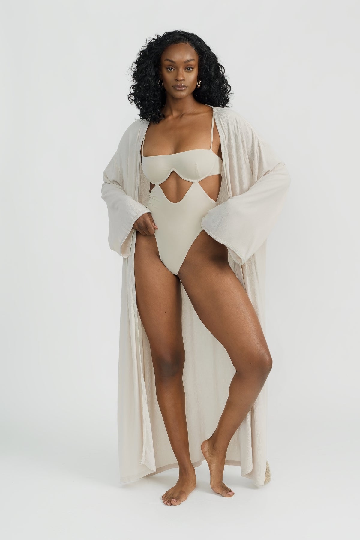 Arlo Robe - Soft & Comfortable Coconut Fiber Bathrobe for Women & Men | Perfect for Spa, Beach, and Relaxation at Home