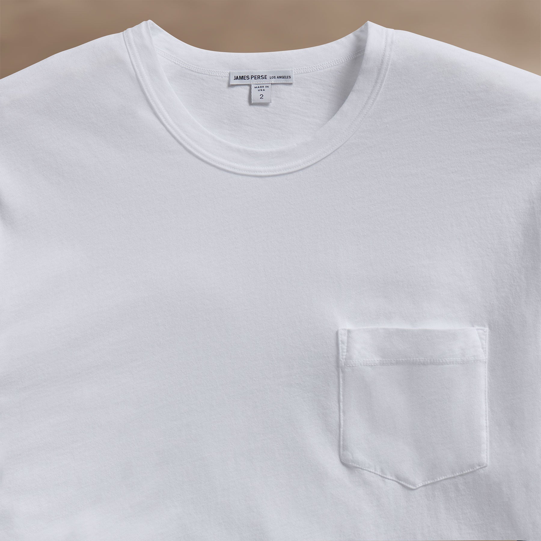 Lightweight Jersey Pocket T-Shirt for Men - Breathable Cotton Comfort Fit Casual Tee - Perfect for Gym, Workout & Everyday Wear - White