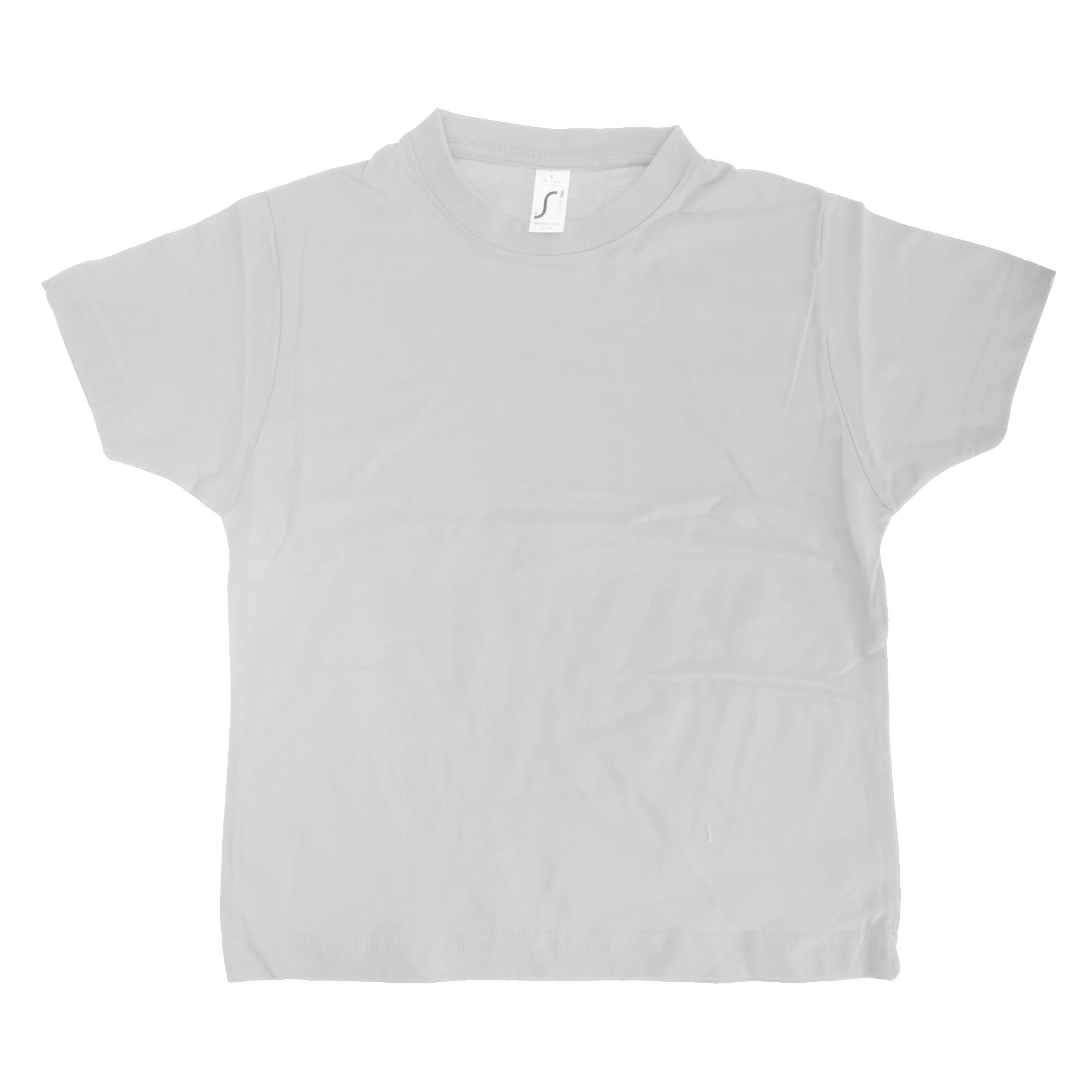 SOL'S Kids Big Boys Imperial Heavy Cotton Short Sleeve T-Shirt - 6 Years (White) | Comfortable & Durable Boys Tee for School, Play & Everyday Wear