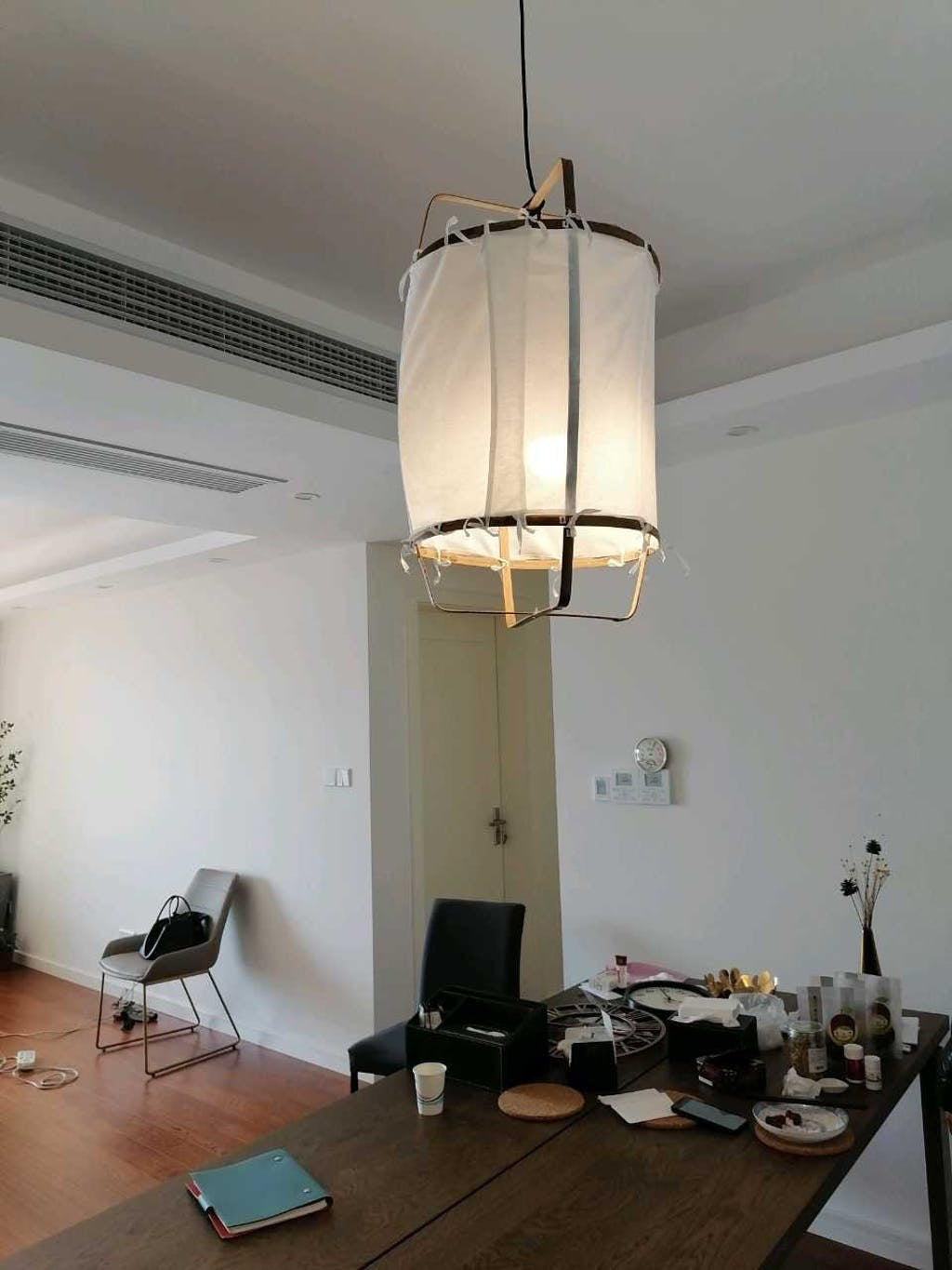 Modern Ay Illuminate Pendant Light - Adjustable Hanging Fixture for Kitchen Island, Dining Room & Bedroom - Energy Efficient LED Lighting for Home Decor