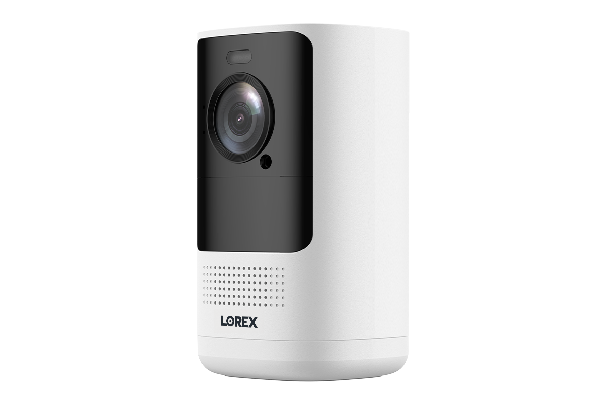 Lorex 4K Ultra HD Smart Security Camera with Spotlight, Color Night Vision & WiFi - Wireless Outdoor Battery Powered IP Camera for Home Security, Monitoring Driveway, Garage & Backyard