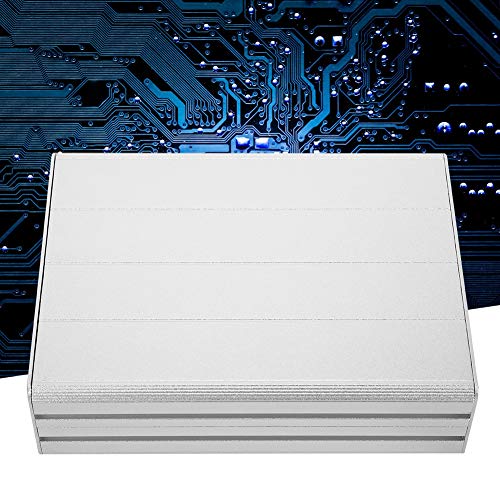 Durable Aluminum Project Box - High Heat Dissipation Electrical Enclosure with Compact Structure | Ideal for PCB Junction Box, DIY Electronics & Heat-Sensitive Components