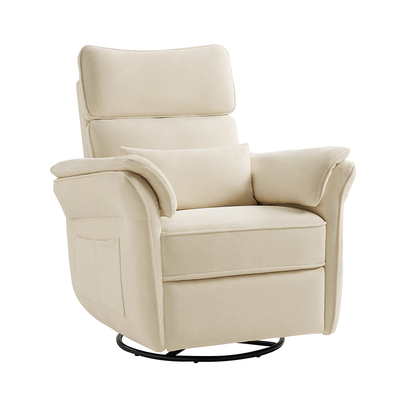 Comfortable Nursery Power Glider Recliner - Perfect for Breastfeeding, Rocking Baby to Sleep & Nursery Room Relaxation