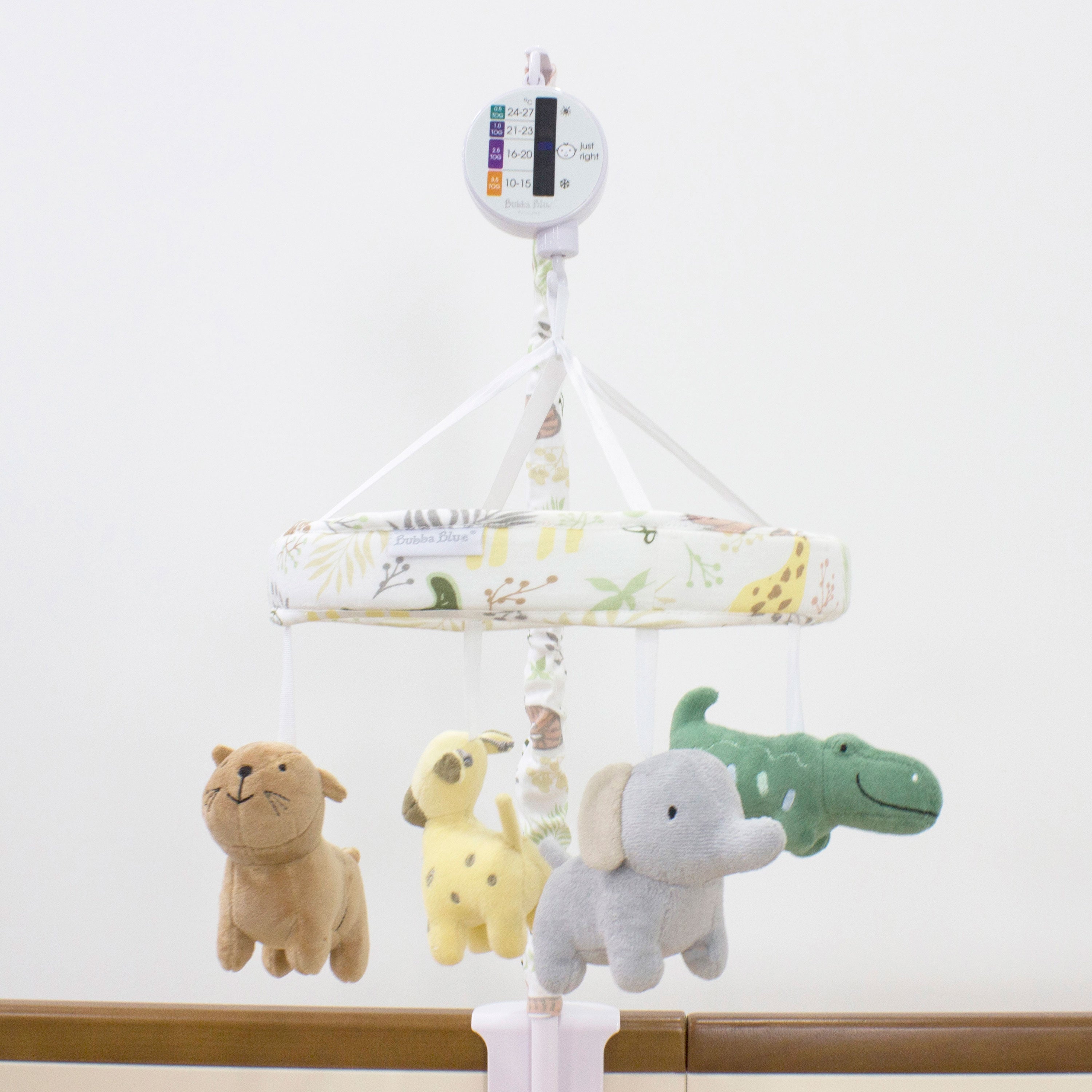 Jungle Bamboo Musical Mobile - Buy One Get One Free - Perfect for Baby Nurseries & Soothing Lullabies