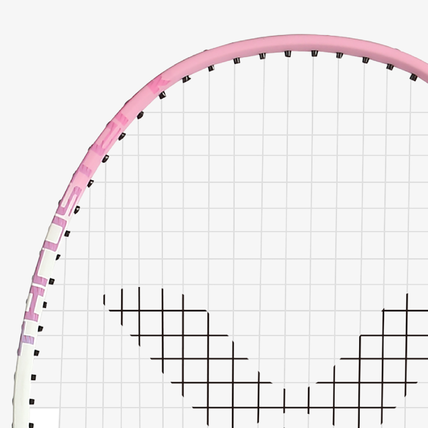 Victor Thruster K 817CL TK 817CL Badminton Racket (Pink) Pre-Strung - Lightweight Carbon Fiber Shuttlecock Racket for Training & Competition