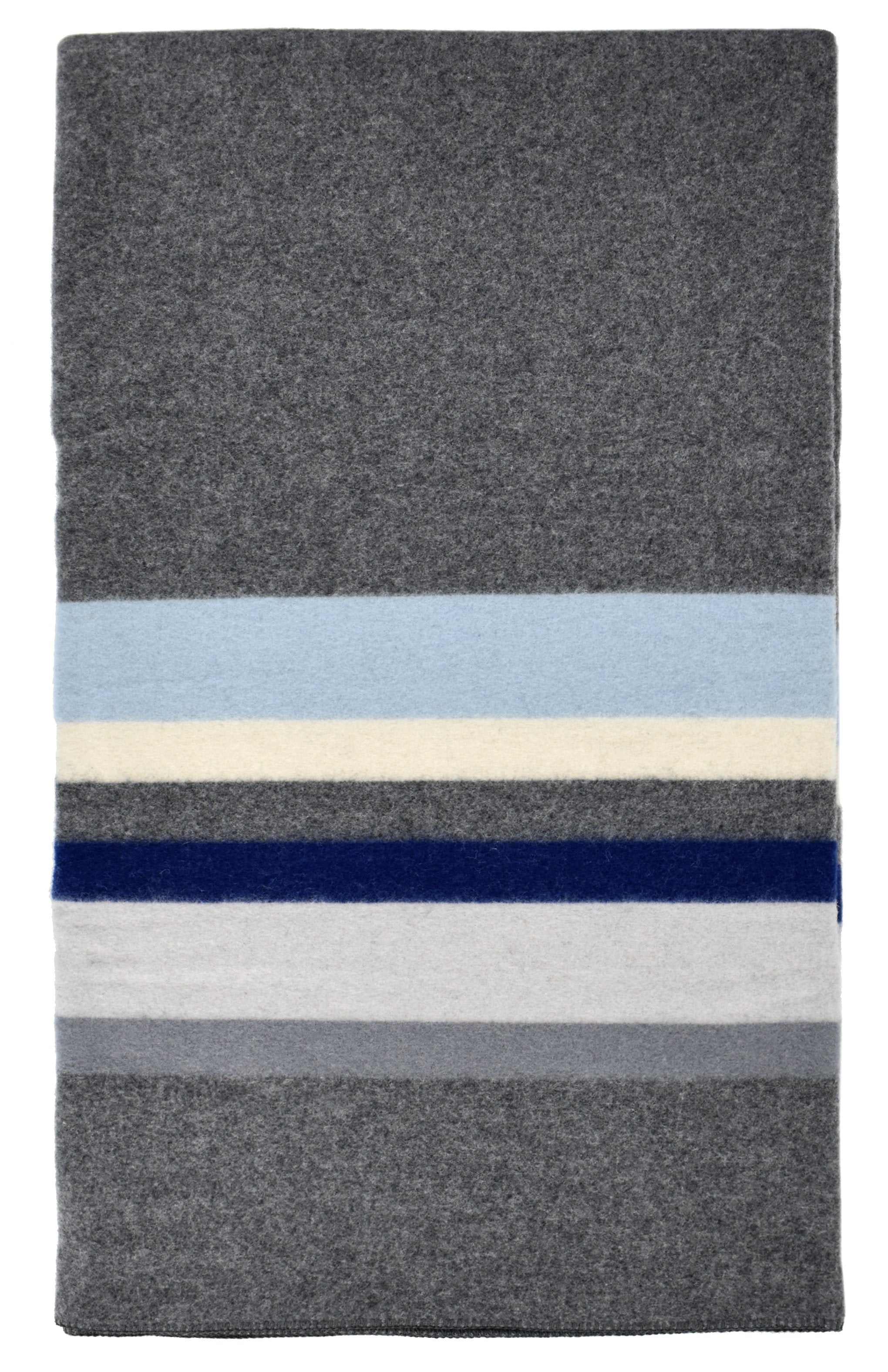 Premium Wool Blanket - Soft & Warm Mountain Clouds Design - Cozy Home Decor, Camping & Outdoor Adventures