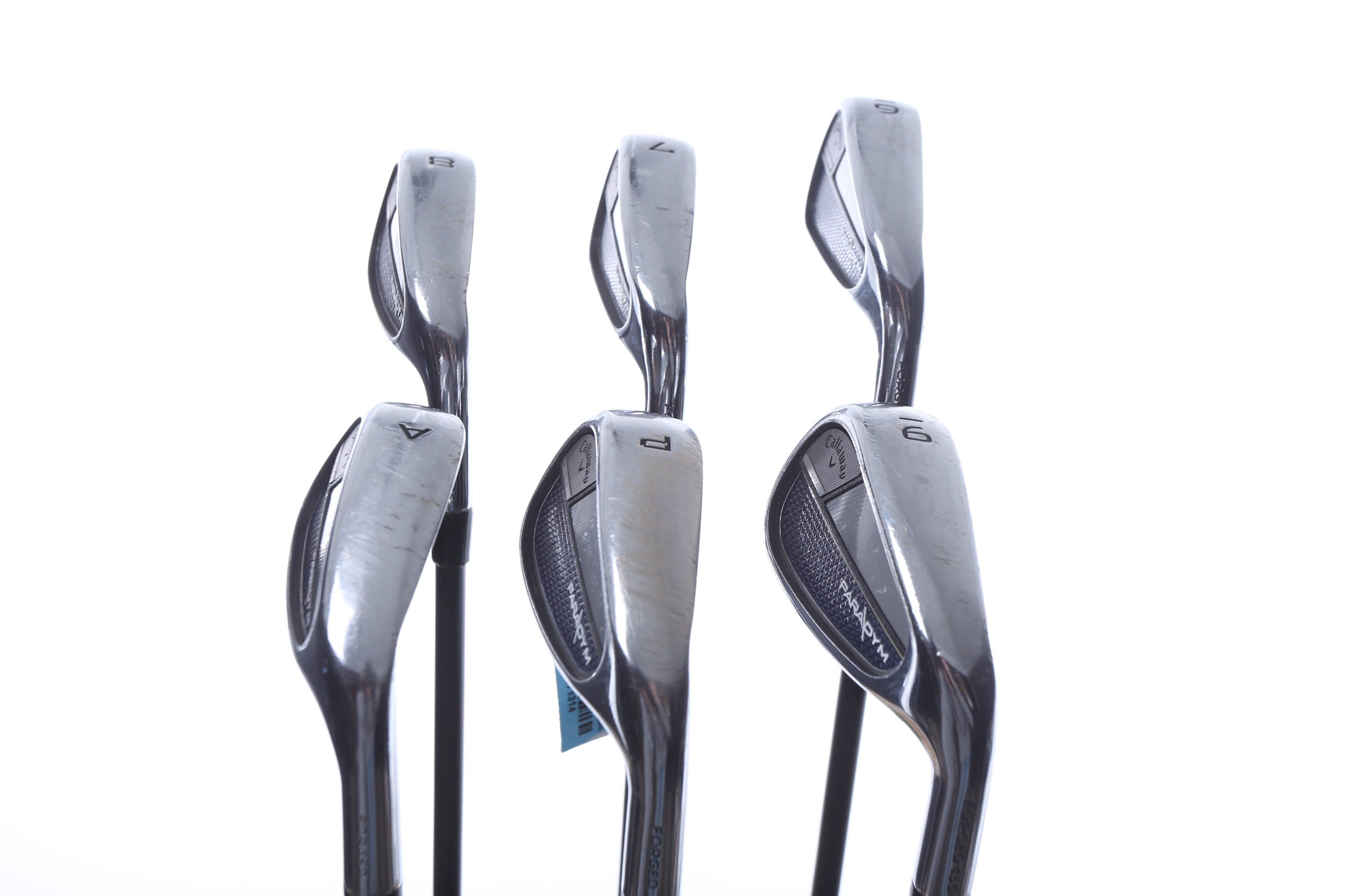 Used Callaway Paradym Iron Set - Right Handed 6-PW Regular Flex Golf Clubs for Men | Perfect for Mid-Handicap Players & Course Play