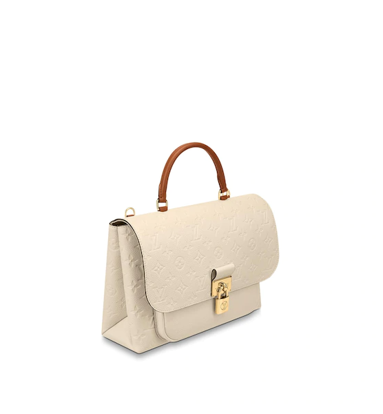 Authentic LV Marignan Messenger Bag in Monogram Creme Caramel - Luxury Crossbody Bag for Men, Perfect for Work, Travel & Everyday Use