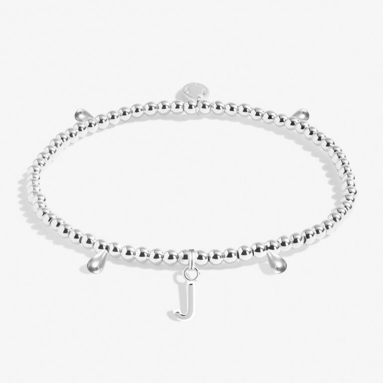 Joma Jewellery Alphabet 'J' Bracelet - Elegant Initial Letter Jewelry for Women, Perfect for Gifts, Daily Wear & Special Occasions