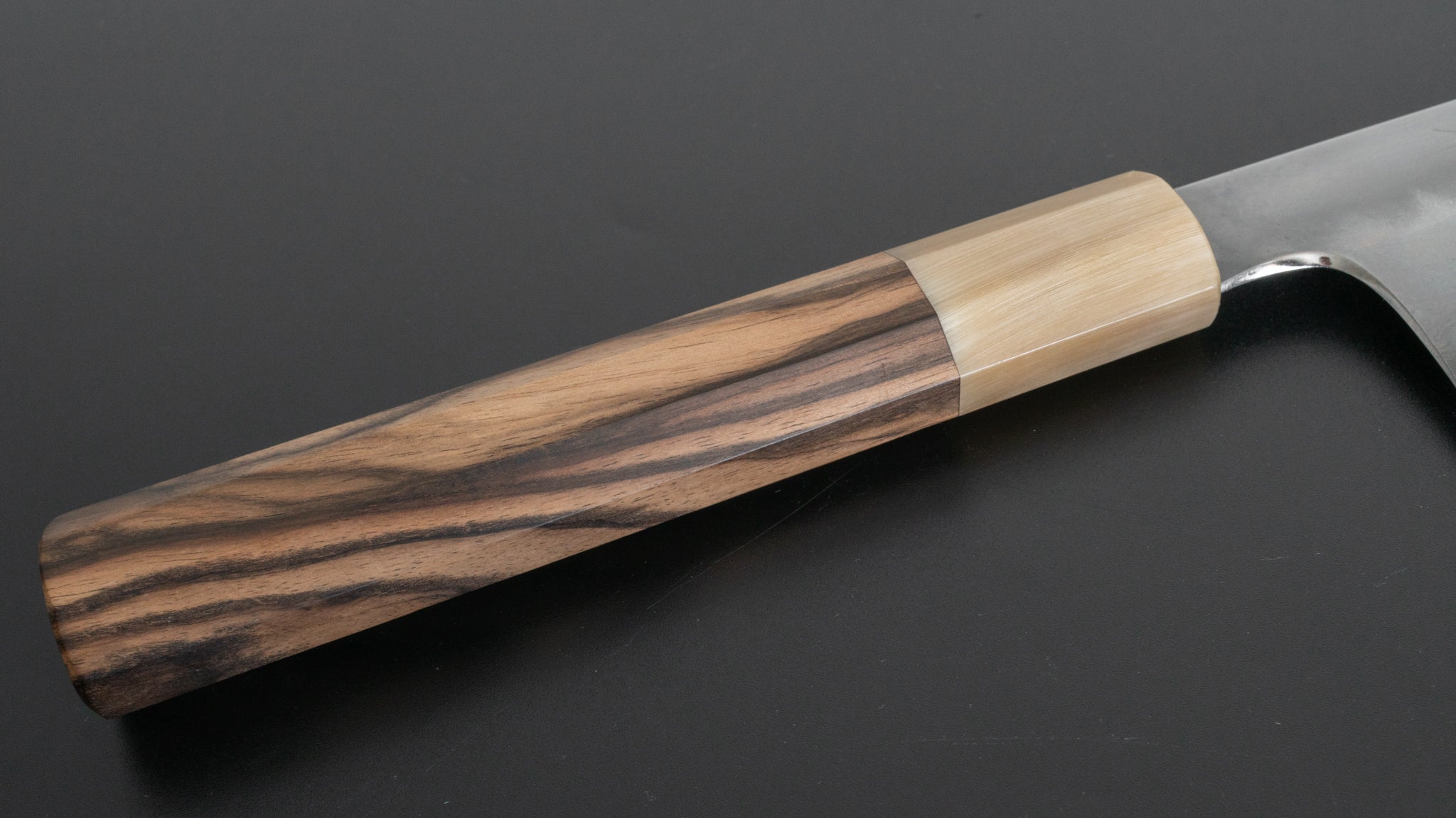 Premium Hitohira Togashi Yohei Blue #1 Mizu Honyaki Gyuto 240mm Japanese Chef Knife - Kurokaki Persimmon Wood Handle (#032) with Saya Scabbard - Perfect for Professional Chefs, Sushi Masters & Home Cooking Enthusiasts