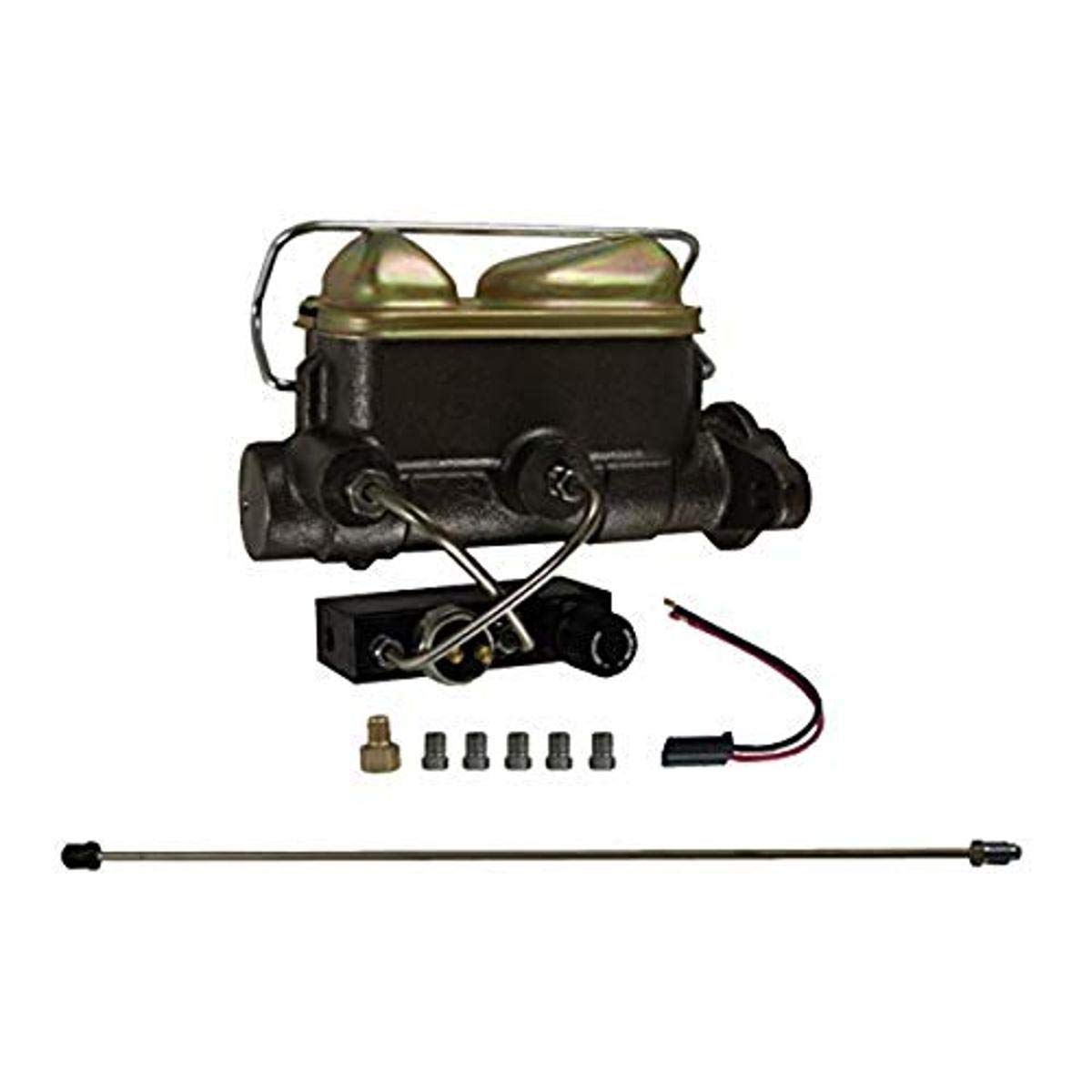 LEED BRAKES Manual Dual Bowl Master Cylinder Upgrade Kit - High Performance Brake System for Classic Cars, Trucks & Hot Rods - Perfect for Off-Roading, Racing & Restoration Projects